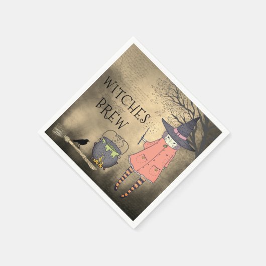 Hexen Brew Paper Napkin Serviette (Ecke)