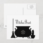 Hexen Brew Postkarte (Vorne/Hinten)