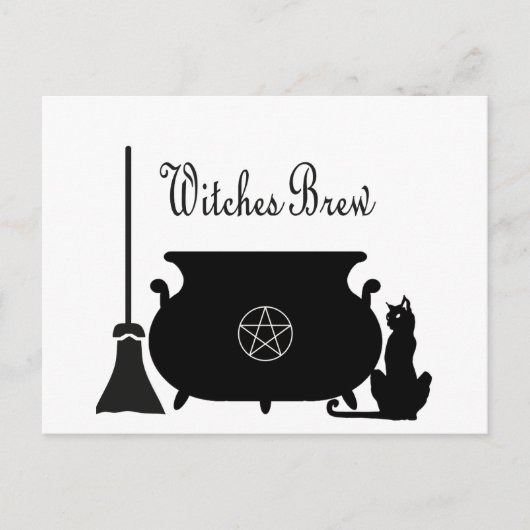 Hexen Brew Postkarte (Vorderseite)