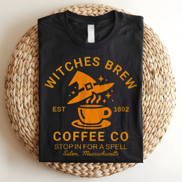 Hexen Brew Salem Massachusetts Halloween-Kaffee Tri-Blend Shirt