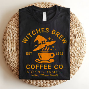 Hexen Brew Salem Massachusetts Halloween-Kaffee Tri-Blend Shirt