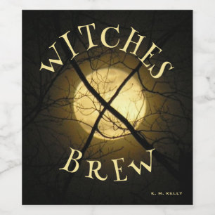 Hexen Brew - Set mit Weinetikett