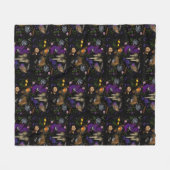 Hexen Brew Tee und Cotattcore Muster Fleecedecke (Vorderseite (Horizontal))