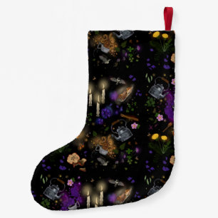 Hexen Brew Tee und Cotattcore Muster Kleiner Weihnachtsstrumpf