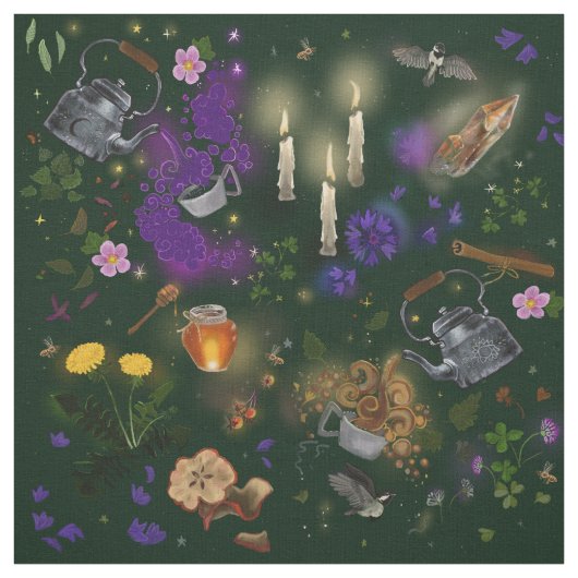 Hexen Brew Tee und Cotattcore Muster Stoff (Muster)