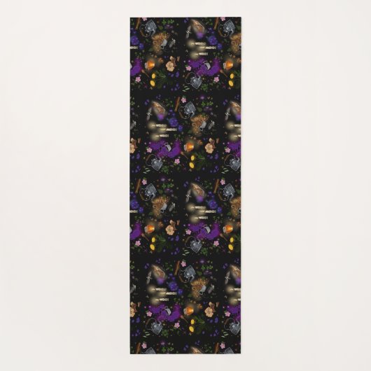 Hexen Brew Tee und Cotattcore Muster Yogamatte (Rückseite)