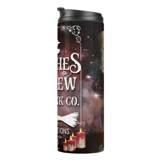 Hexen Brew Tumbler Halloween Geschenk Idee Thermosbecher (Nach rechts gedreht)