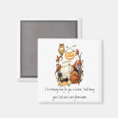 Hexen Brew Vintag Halloween Magnet (Vorderseite/Rückseite)