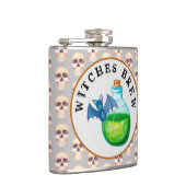 Hexen Brew Vinyl Wrapped Flask Flachmann (Rechts)