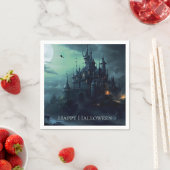 Hexen Castle Halloween Serviette (Beispiel)