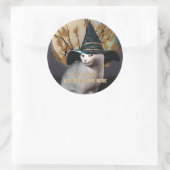 Hexen Cat Buchzeichen Sticker (Tasche)