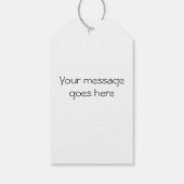 Hexen Cauldron - Blasen-Handschrift Geschenkanhänger (Rückseite)