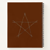 Hexen Cauldron Rezepte Personalisiert Notizblock (Rückseite)