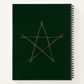 Hexen Cauldron Rezepte Personalisiert Notizblock (Rückseite)