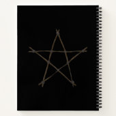 Hexen Cauldron Rezepte Personalisiert Notizblock (Rückseite)