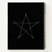 Hexen Cauldron Rezepte Personalisiert Notizblock (Rückseite)