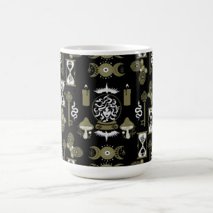 Hexen-Core-Ästhetik-Dekor Kaffeetasse