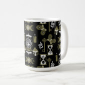 Hexen-Core-Ästhetik-Dekor Kaffeetasse (VorderseiteRechts)
