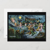 Hexen Dance Walpurgis Nachtkarte Postkarte (Vorne/Hinten)
