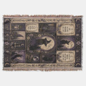 Hexen-Decke Halloween-Dekoration Decke (Vorderseite)