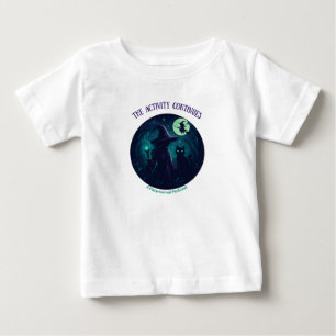 Hexen-Design auf hellen Kinderkleidung Baby T-shirt