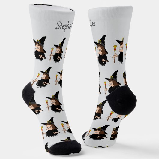Hexen-Design Socken (Gewinkelt)