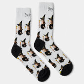 Hexen-Design Socken (Rechts)