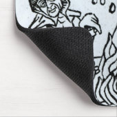 Hexen, die einen Bann, 1489 machen Mousepad (Ecke)