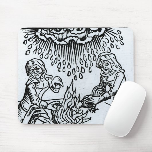 Hexen, die einen Bann, 1489 machen Mousepad (Mit Mouse)