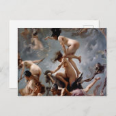 Hexen, die zum Sabbat gehen - Luis Ricardo Falero Postkarte (Vorne/Hinten)