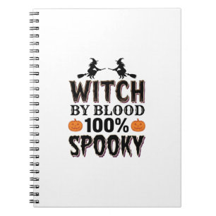 Hexen-DNA-Design Gruseliger Halloween-Humor_1 Notizblock
