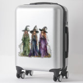 Hexen drei aufkleber (Koffer)