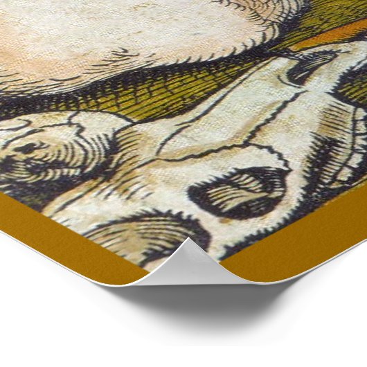 Hexen drucken poster (Ecke)