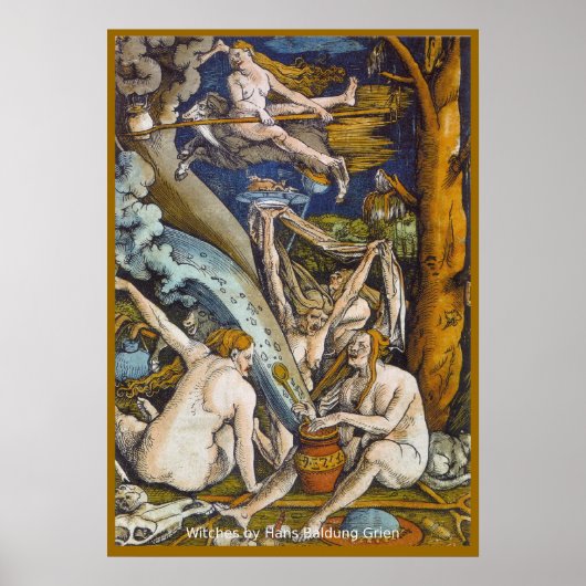 Hexen drucken poster (Vorne)