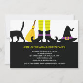 Hexen Einladung (Vorderseite)