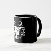 Hexen-Elfen-Wicca-Magie-Hexen-Halloween Tasse (VorderseiteRechts)