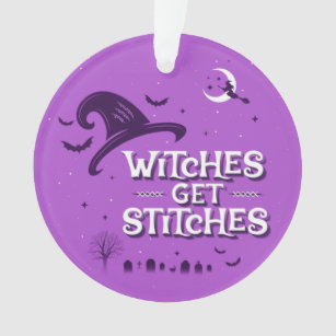 Hexen erhalten Stitches Acrylschmuck Ornament