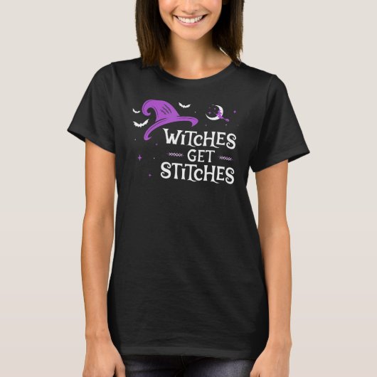 Hexen erhalten Stitches T-Shirt (Vorderseite)