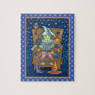 HEXEN ERZÄHLEN GRUSELIGE SCHLAFENSZEITGESCHICHTEN, PUZZLE