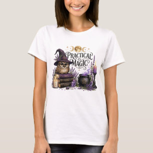 Hexen-Eule-Zauber-und-Trank-Shirt, Süßes Magisches T-Shirt