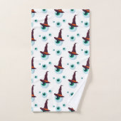 Hexen Eye Halloween Muster Badhandtuch Set (Handtuch)