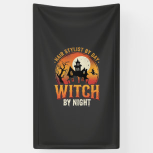 Hexen-Friseur Halloween Vintage Design_1 Banner