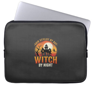 Hexen-Friseur Halloween Vintage Design_1 Laptopschutzhülle