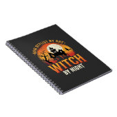 Hexen-Friseur Halloween Vintage Design_1 Notizblock (Rechte Seite)