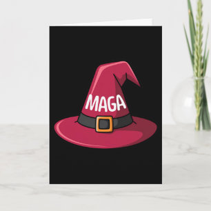 Hexen Für Trump - Lustiges Trump Halloween Shirt  Karte