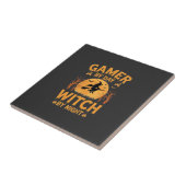 Hexen-Gamer-Halloween-Gaming-Design Fliese (Seite)