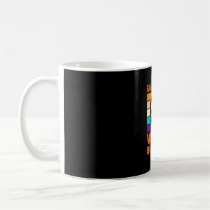 Hexen-Gamer Halloween Retro-Totenkopf Kaffeetasse