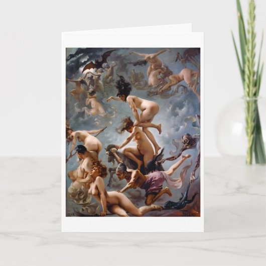 Hexen gehen zu ihrem Sabbat | Falero | Karte (Vorderseite)