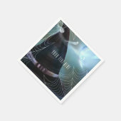 Hexen Ghoful Night Halloween-Party Napkins Serviette (Ecke)