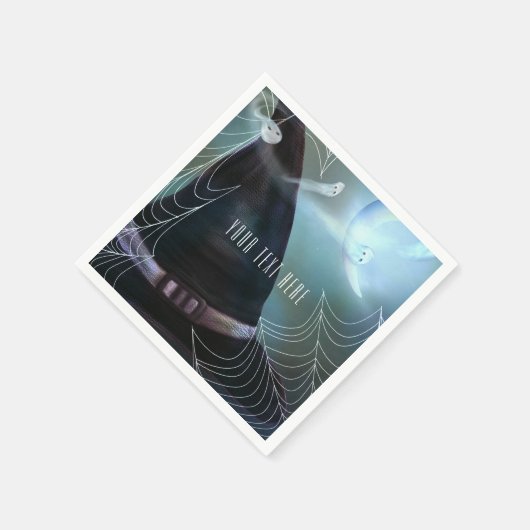 Hexen Ghoful Night Halloween-Party Napkins Serviette (Ecke)